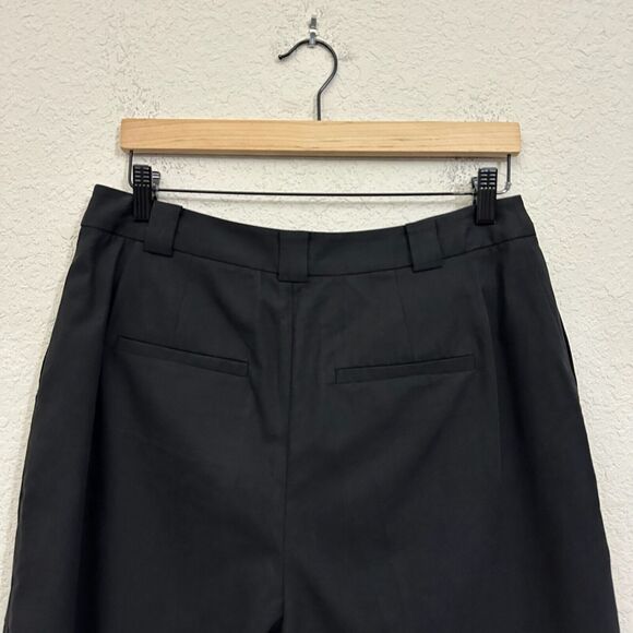 NWT Nique Lita Cotton Tencel Tailored Shorts in Black - Picture 11 of 16